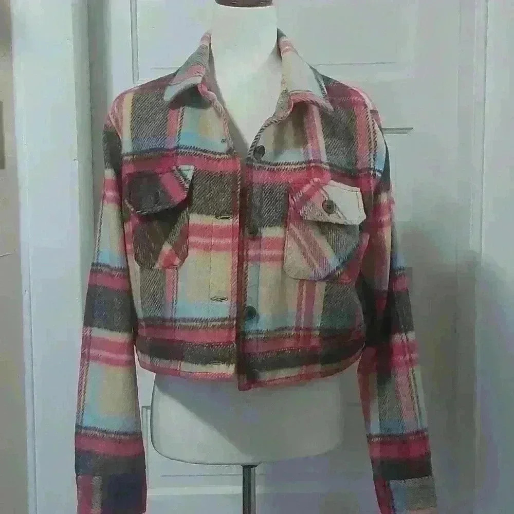 Wild Fable Cropped Jacket  H0242